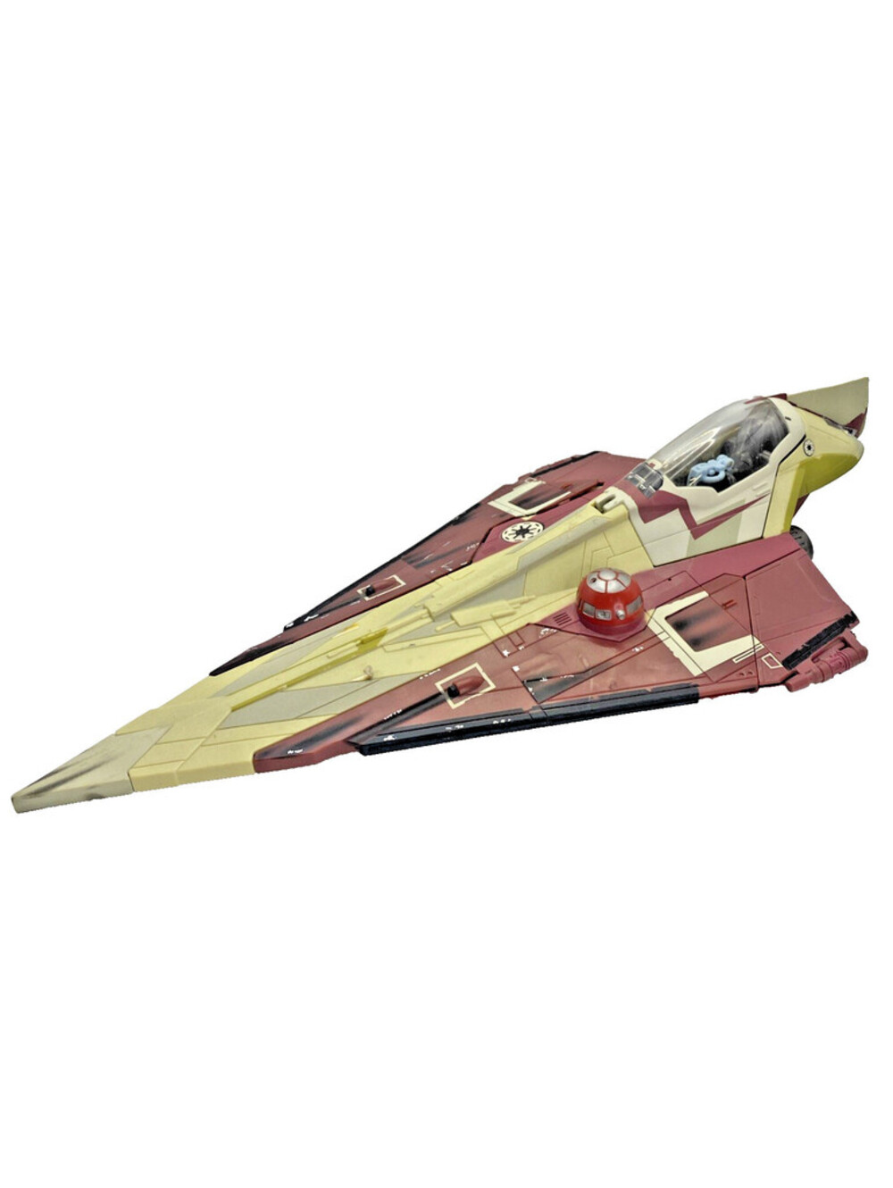 Hasbro 2001 Star Wars Obi-Wan Kenobi Jedi Starfighter
